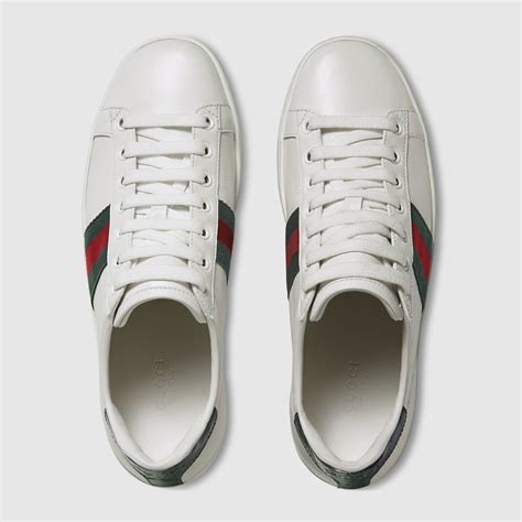 gucci ace leather low-top sneaker replica|gucci ace leather sneaker review.